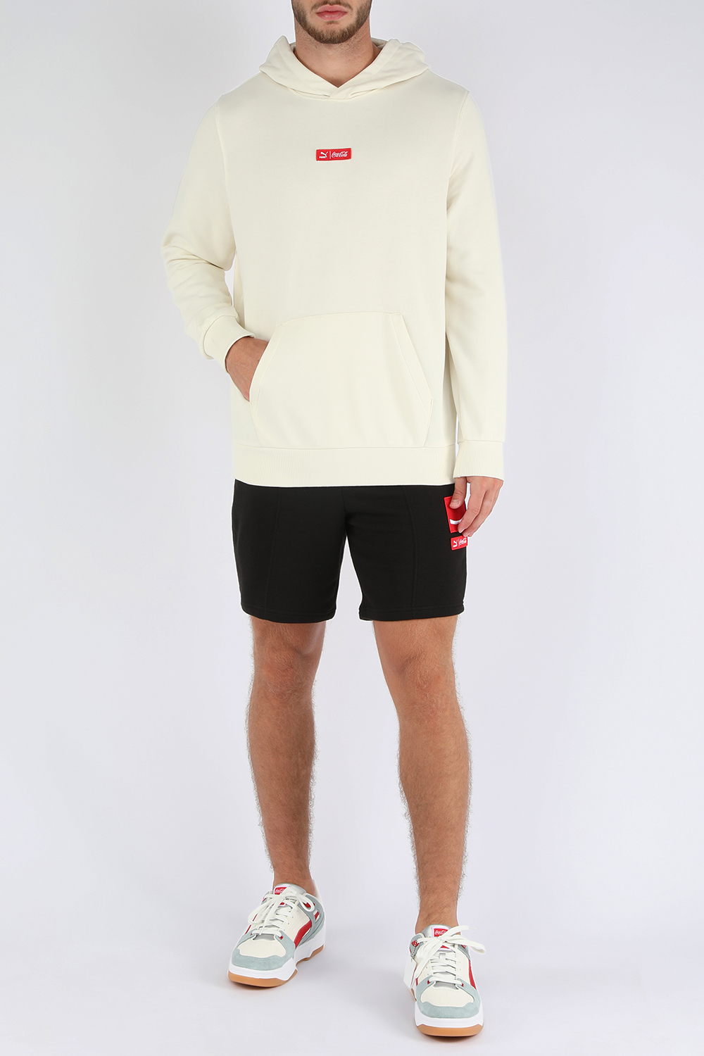 פומה X קוקה קולה סווטשירט קפוצ'ון